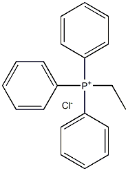 Ethyltriphenylphosphonium chloride Structure