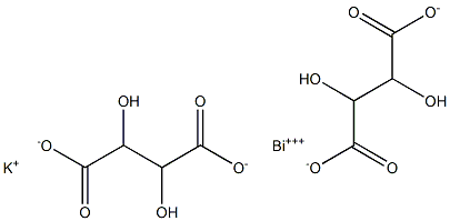 酒石酸锑钾 结构式