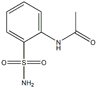 对乙酰氨基苯磺酰胺,,结构式