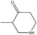 3-甲基-4-哌啶酮, , 结构式