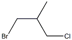 2-甲基-1,3-溴氯丙烷,,结构式