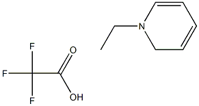 1-ethylpyridine trifluoroacetate Structure