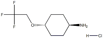 trans-4-(2,2,2-Trifluoro-ethoxy)-cyclohexylamine hydrochloride|反式-4-(2,2,2-三氟乙氧基)-环己胺盐酸盐