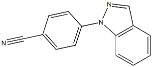4-INDAZOL-1-YL-BENZONITRILE Struktur