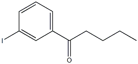1-(3-IODO-PHENYL)-PENTAN-1-ONE Structure