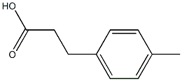 p-Methylphenylpropionic acid Struktur