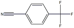 P-trifluoromethylbenzonitrile Struktur