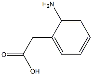 o-Aminophenylacetic acid Struktur