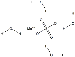 四水硫酸锰,,结构式