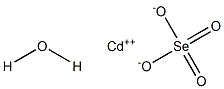 Cadmium selenate monohydrate Structure