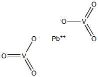 Lead(II) metavanadate Struktur