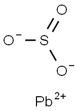 Lead(II) sulfite Struktur