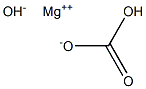 Magnesium bicarbonate hydroxide Structure