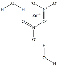 Zinc nitrate dihydrate Structure