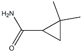 2,2-二甲基环丙烷甲酰胺, , 结构式