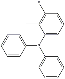 Methyltriphenylphosphine fluoride Struktur
