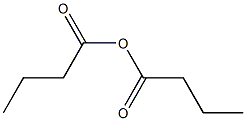 butyric anhydride Struktur