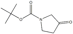 1-BOC-3-吡咯烷酮,,结构式