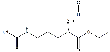 Citrulline ethyl ester hydrochloride Structure
