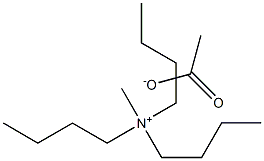 Methyl tributylammonium acetate Structure