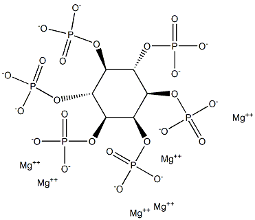 肌醇六磷酸镁,,结构式