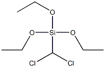 Dichloromethyltriethoxysilane Struktur