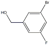 3-溴-5-氟苄醇 结构式