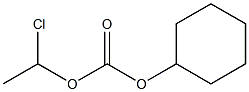 1-Chloroethyl cyclohexyl carbonate Struktur