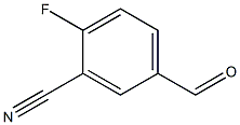 3-氰基-4-氟苯甲醛, , 结构式