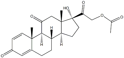 Prednisone acetate tablets Struktur