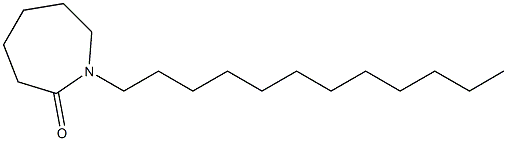 1-正十二烷基氮杂环庚-2-酮, , 结构式