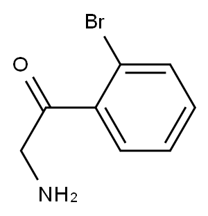 2-氨基-2'-溴苯乙酮,,结构式