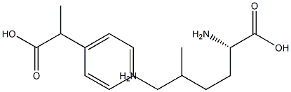 赖氨酸布洛芬 结构式