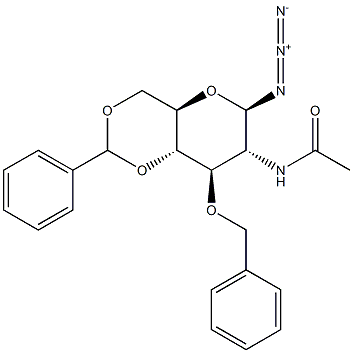 2-Acetamido-3-O-benzyl-4,6-O-benzylidene-2-deoxy-b-D-glucopyranosylazide