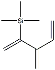 1,4-Pentadiene, 3-methylene-2-trimethylsilyl- Struktur