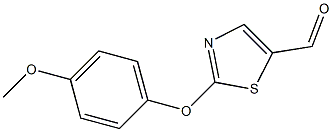 2-(4-Methoxyphenoxy)-1,3-thiazole-5-carboxaldehyde