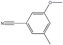 3-Methoxy-5-methylbenzonitrile 98% Structure
