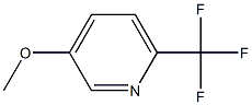 3-METHOXY-6-TRIFLUOROMETHYLPYRIDINE Struktur