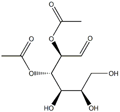 葡萄糖二乙酸酯, , 结构式