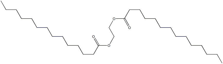 glycol dimyristate Structure
