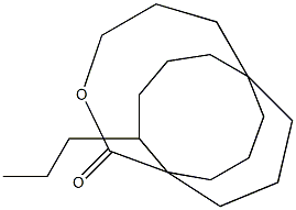 Pentaerythrtyl tetraethyl hexanoate Structure