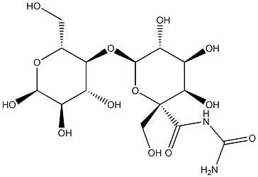 lactose ureide Struktur