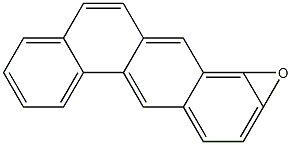 BENZ(A)ANTHRACENE-8,9-EPOXIDE Structure