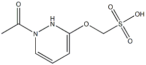 N-ACETYLSULPHAMETHOXYPYRIDAZINE Struktur