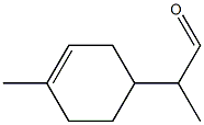 PARA-MENTH-1-ENE-9-AL Struktur