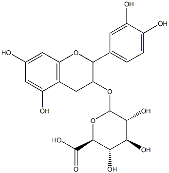 (+)-CATECHINGLUCURONIDE Struktur