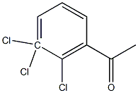 2',3',3'-TRICHLOROACETOPHENONE Struktur