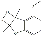 2A,7B-DIHYDRO-7-METHOXY-2A,7B-DIMETHYL-1,2-DIOXETO(3,4-B)BENZOFURAN