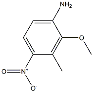 META-TOLUIDINE,2-METHOXY-4-NITRO- 结构式