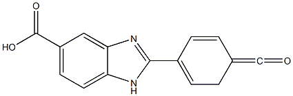 2-(4-Carbonylphenyl)-1H-benzimidazole-5-carboxylic acid